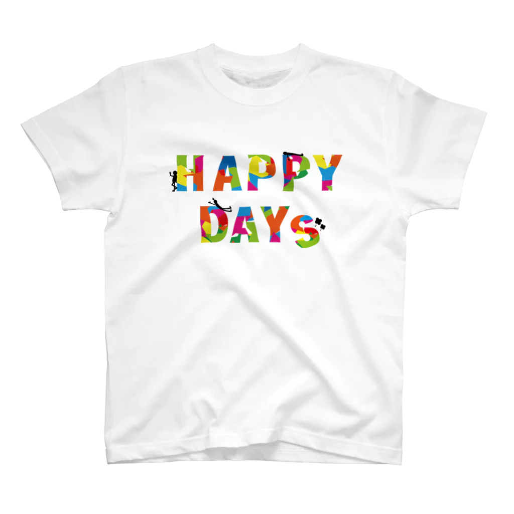 なんでんかんでん　　　　　　　のHappy　Days スタンダードTシャツ