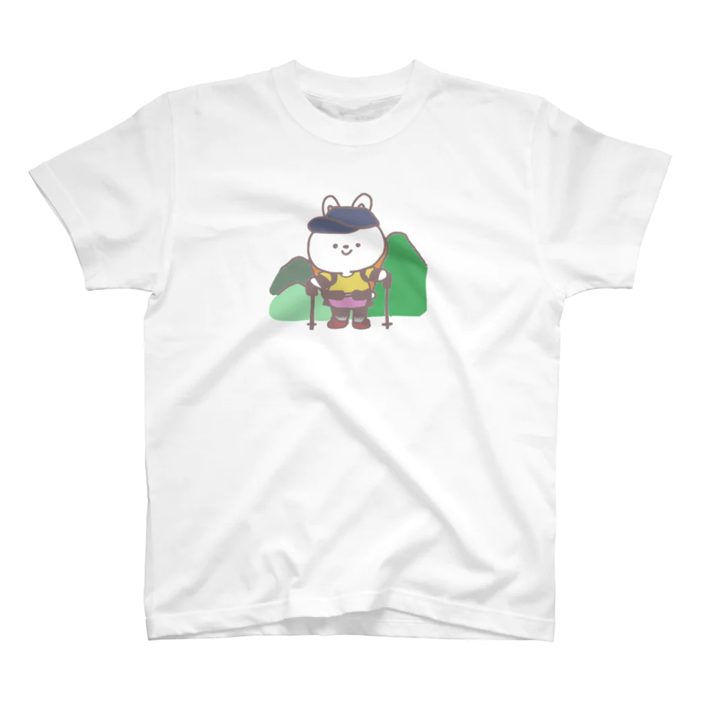 SAKURA-SAKURAの山登りうさちゃん Regular Fit T-Shirt