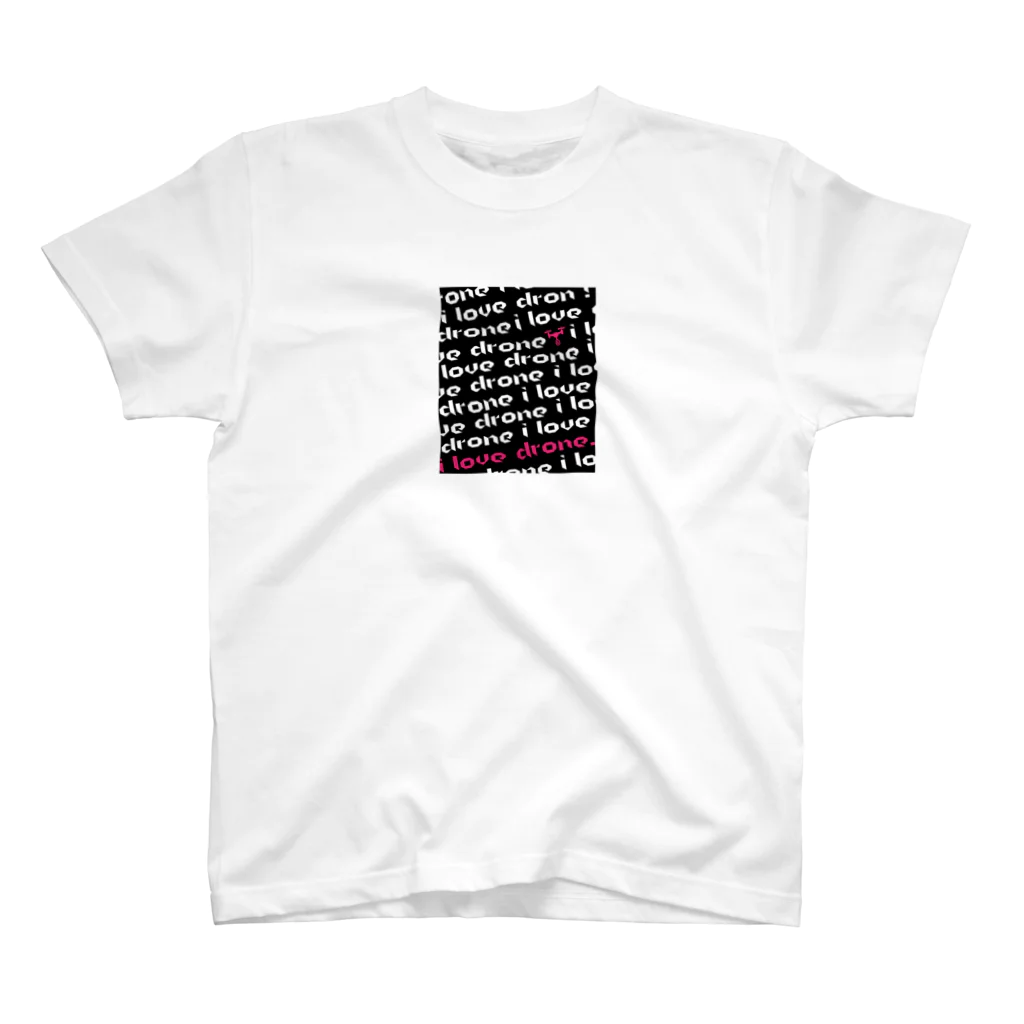 droneprogrammingのI LOVE DRONE スタンダードTシャツ