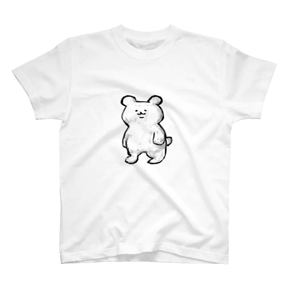 こだまの哀愁くま Regular Fit T-Shirt