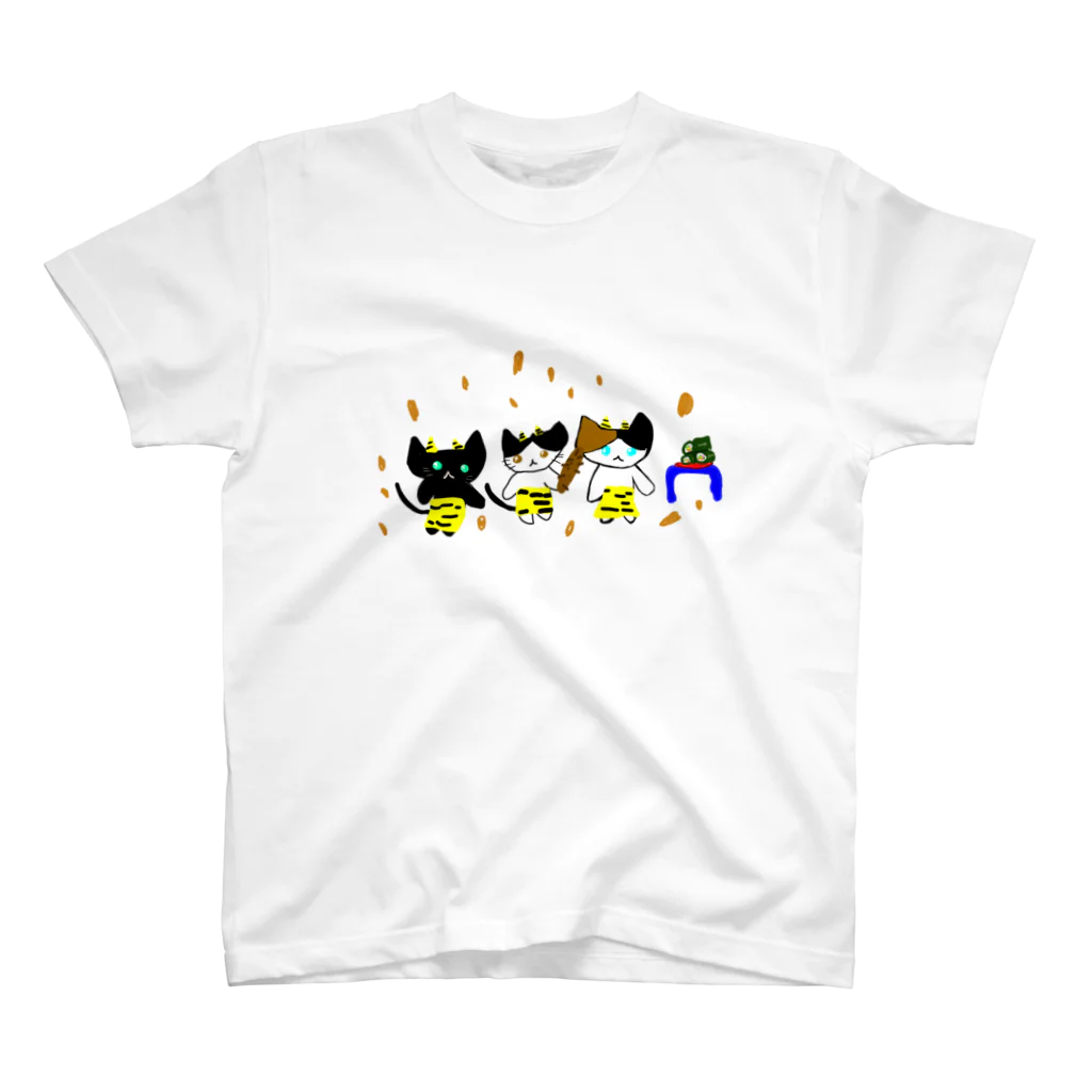 DaijobuGoodsの節分ネコ😍 Regular Fit T-Shirt