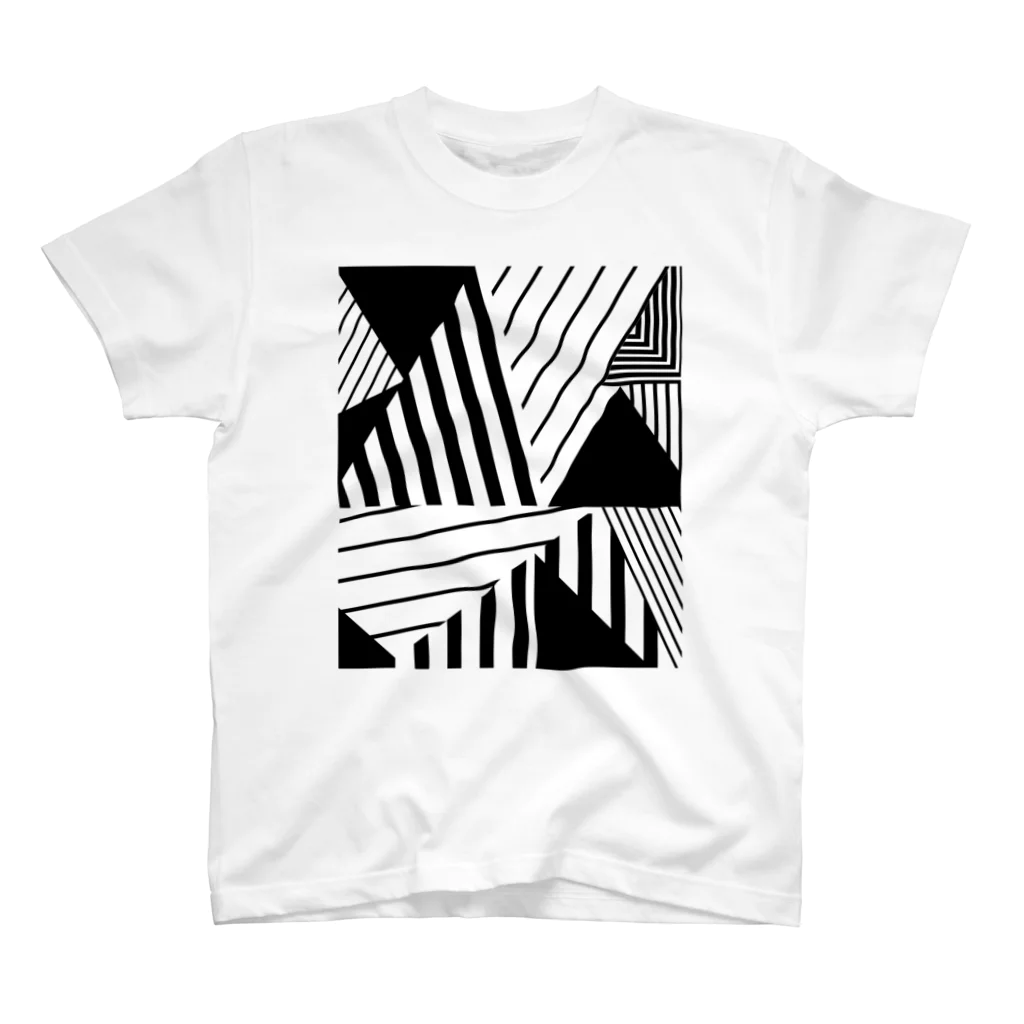 nagsatのGEOMETRICK001 Regular Fit T-Shirt