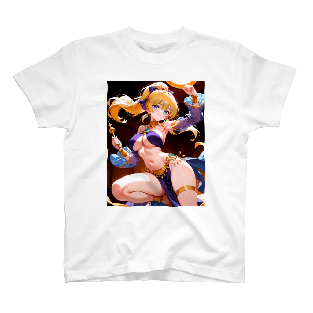 REALIVE(リアライブ)🎁公式の紫の踊り子タレイア 二次元タレイアシリーズNo.2 4-2-250204 Regular Fit T-Shirt