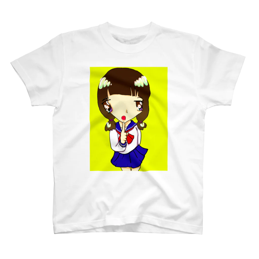 知ってるチャンの知ってるちゃん(黄色) スタンダードTシャツ