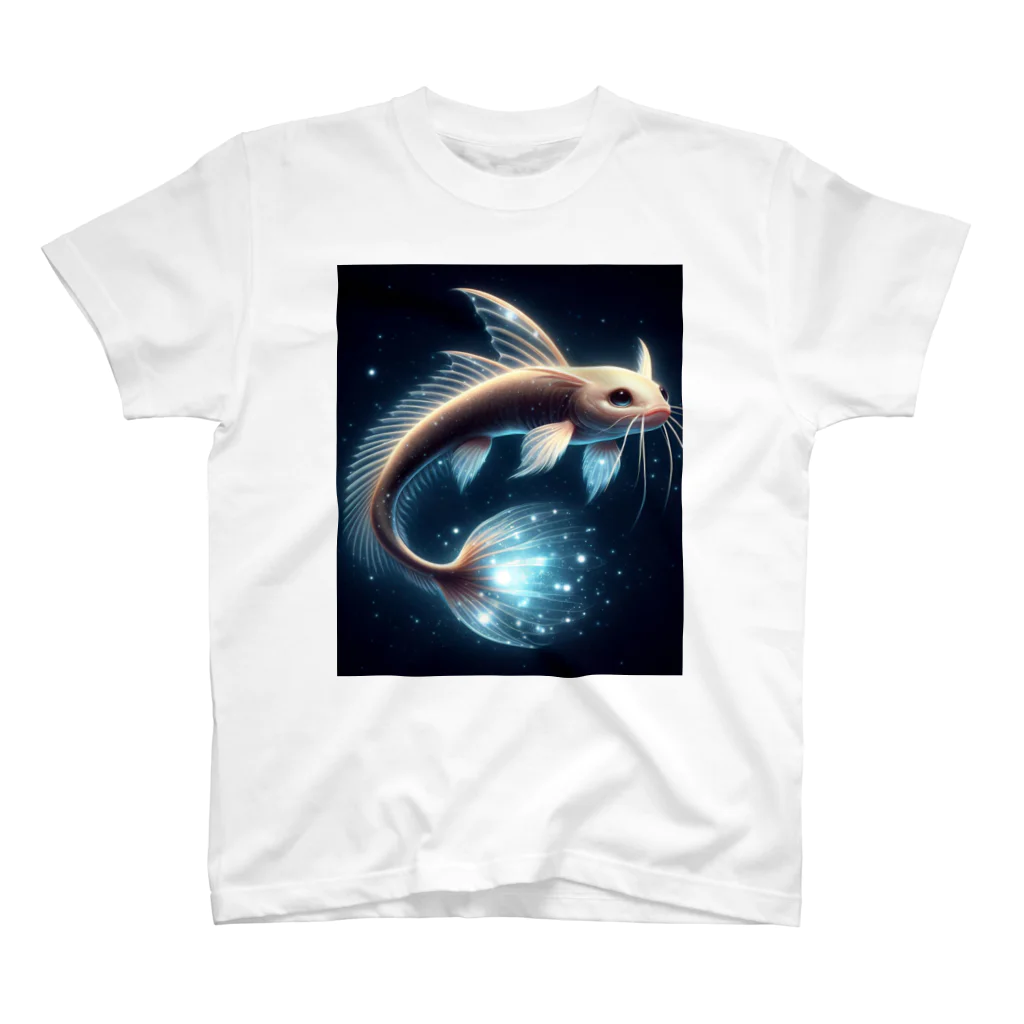 Create your own originalのスター・フィッシュキャット Regular Fit T-Shirt