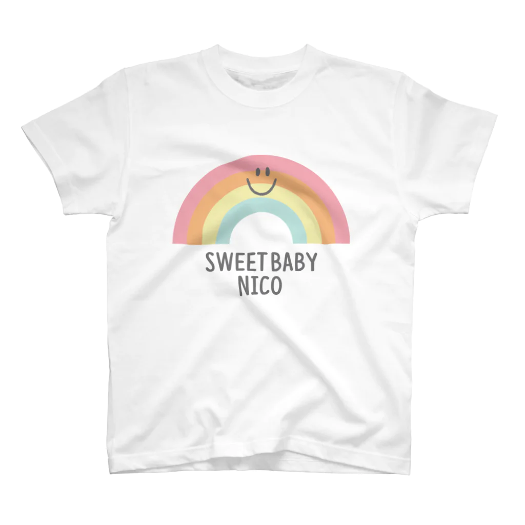 Babyshop_conyのRainbow_ニコちゃん スタンダードTシャツ