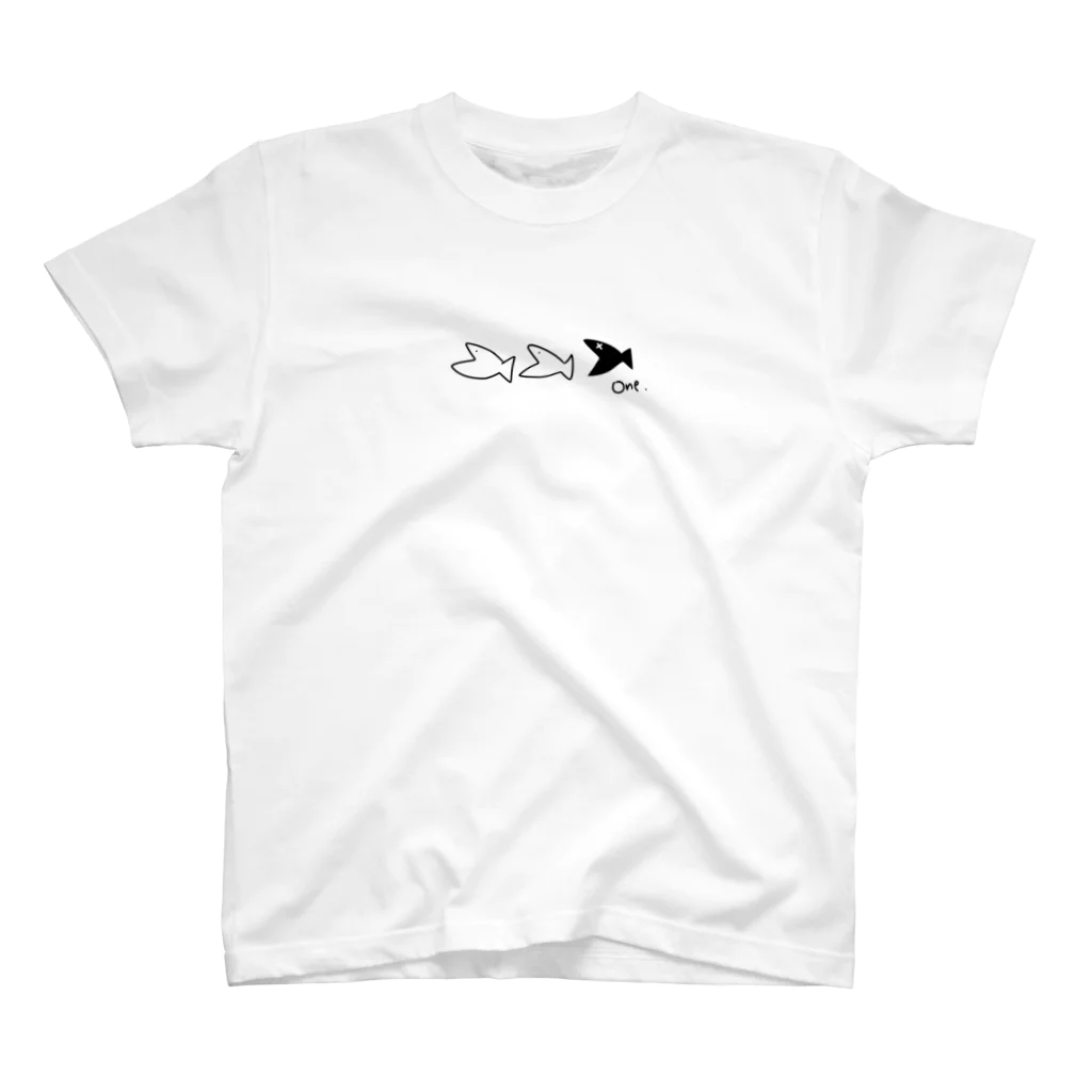 魚屋スイミー。の何匹 スタンダードTシャツ