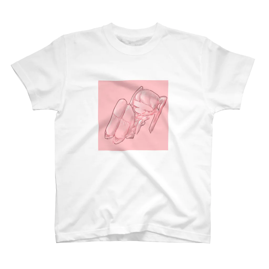 箱の猫の睡眠系女子 Regular Fit T-Shirt