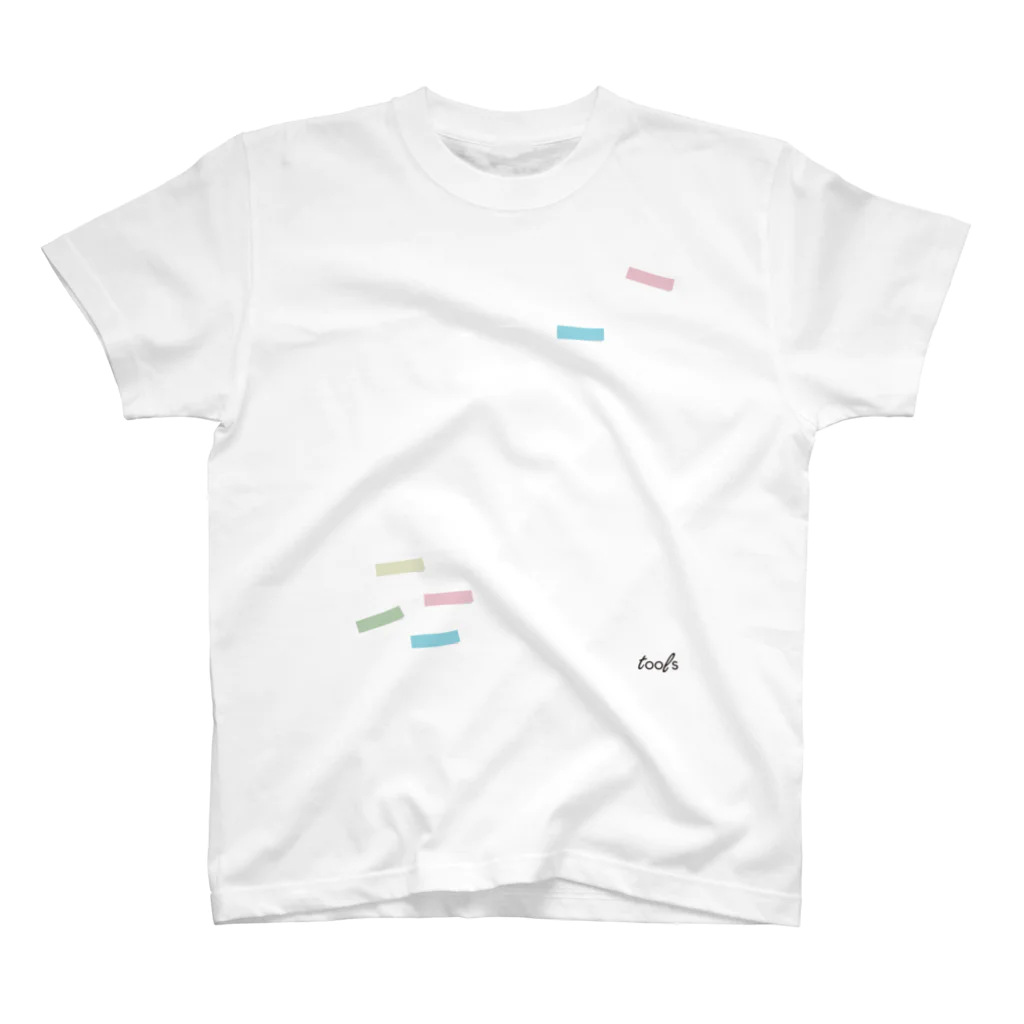 tools　/　SUZURI店のフセン スタンダードTシャツ