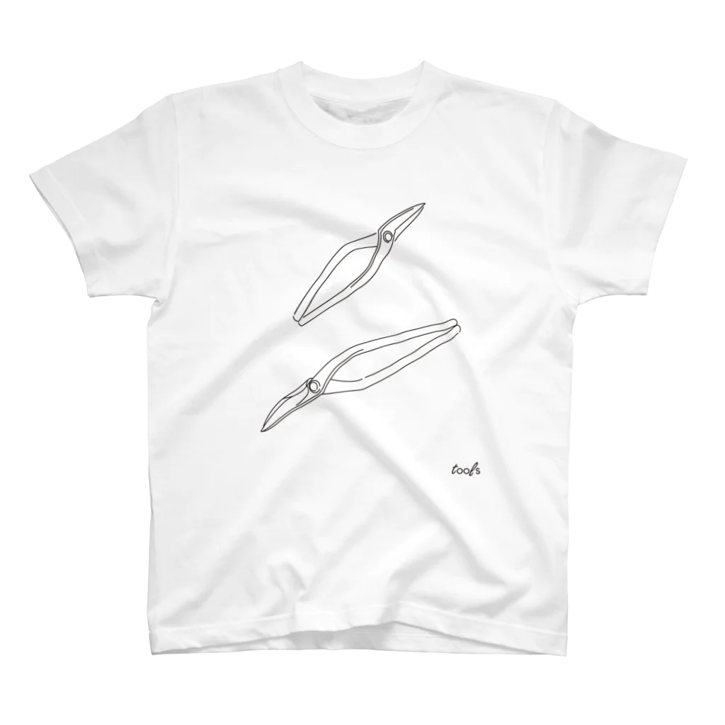 tools　/　SUZURI店の板金バサミ Regular Fit T-Shirt