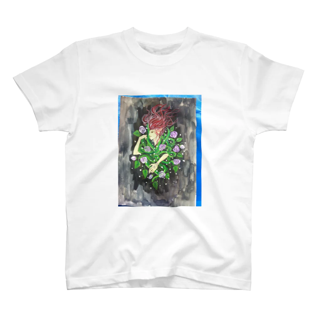 あめすぴの花のなか スタンダードTシャツ