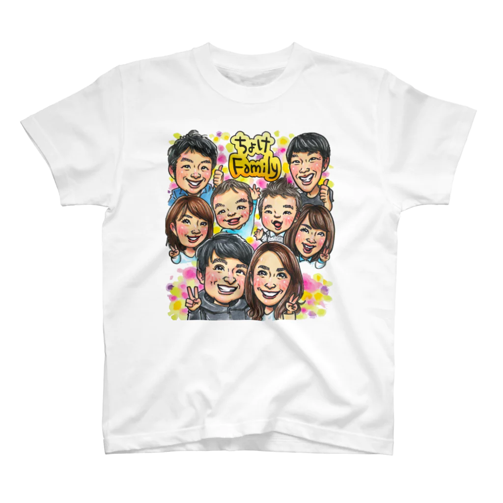 似顔絵ショップSUNのt スタンダードTシャツ