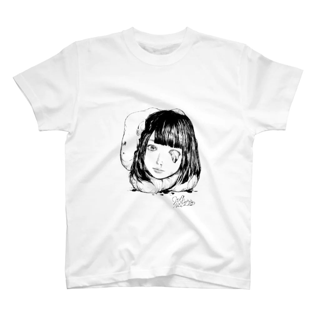 まうまうの生首少女シリーズ、まうまう Regular Fit T-Shirt