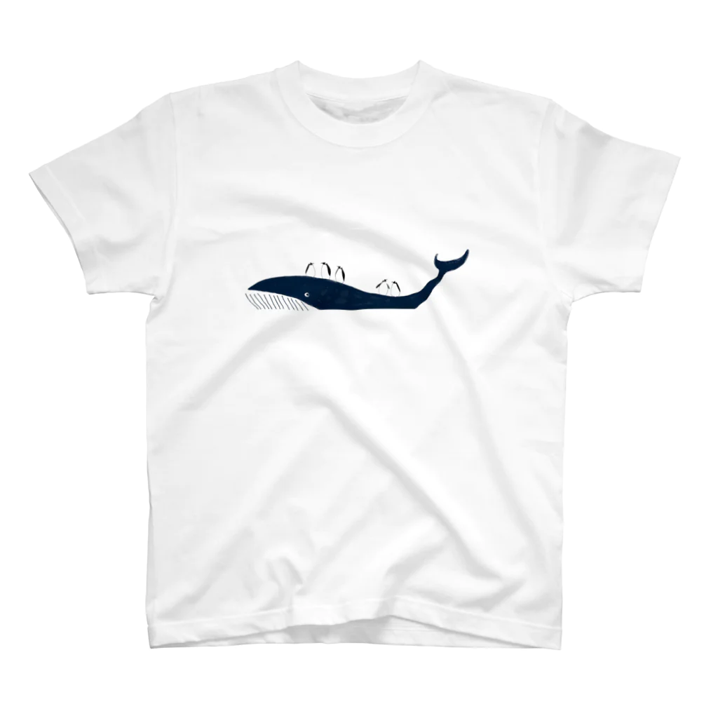 yagiyのクジラとペンギン Regular Fit T-Shirt