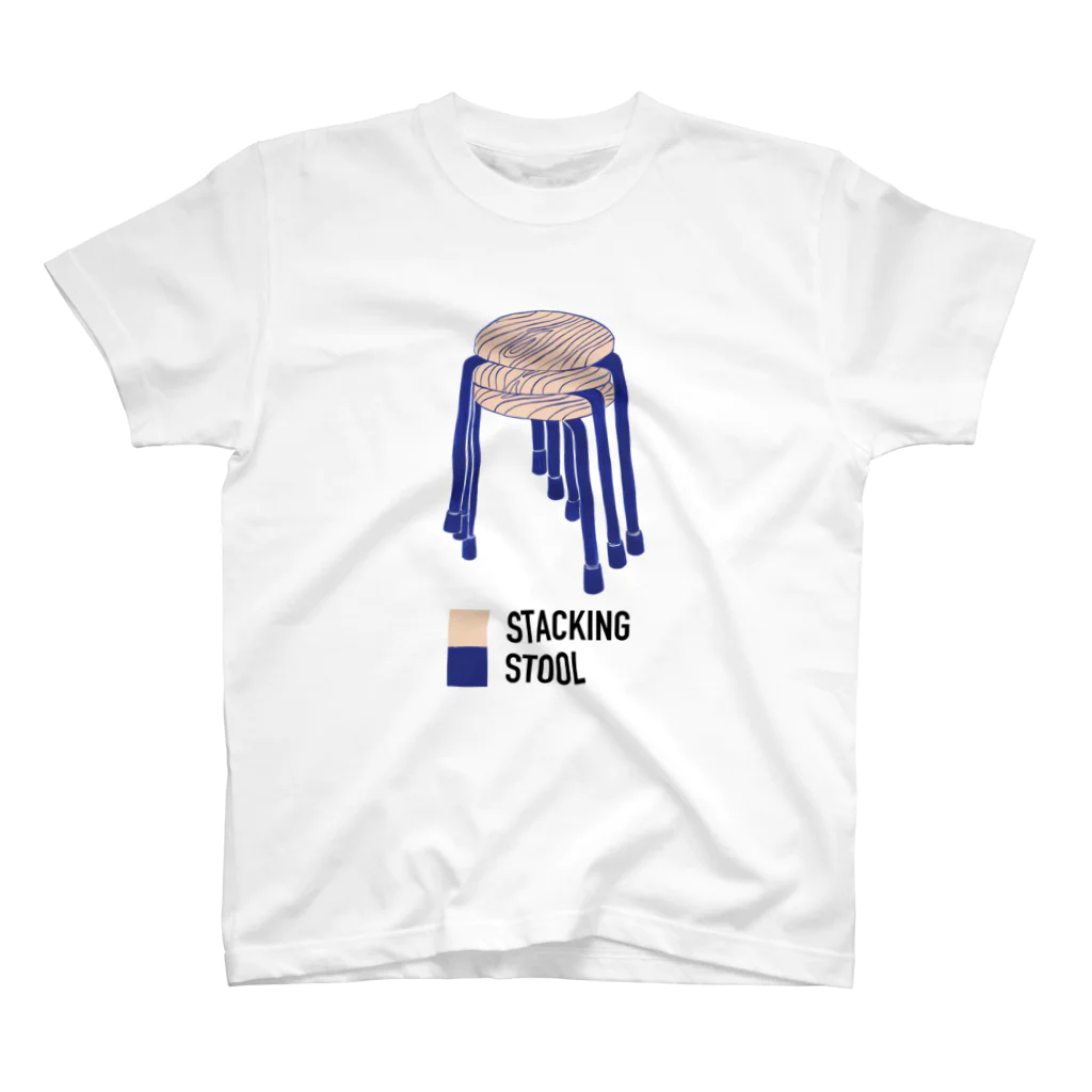 MIRINのSTACKING STOOL Regular Fit T-Shirt