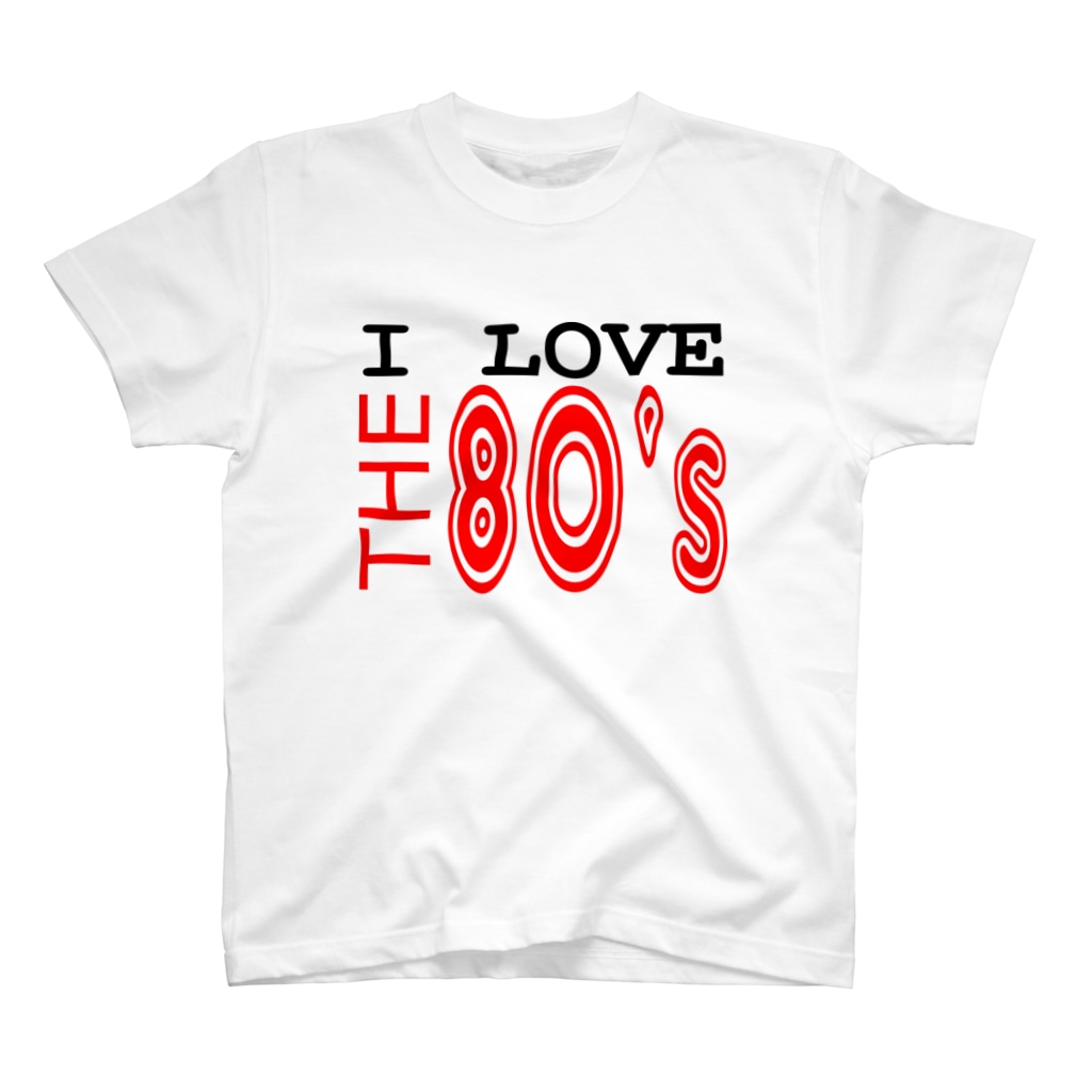 PY Kobo Pat's WorksのI LOVE THE 80's Regular Fit T-Shirt