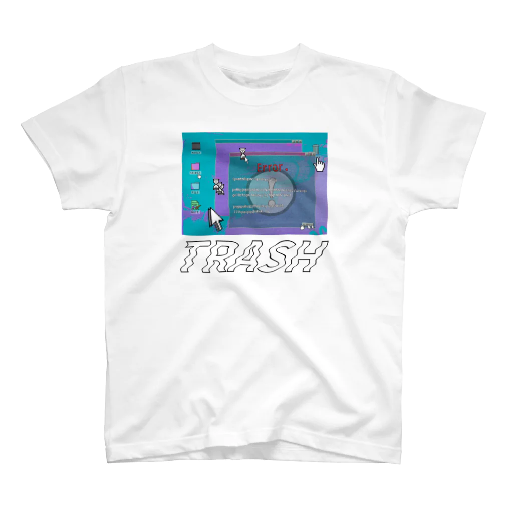 コ八ルのTRASH スタンダードTシャツ