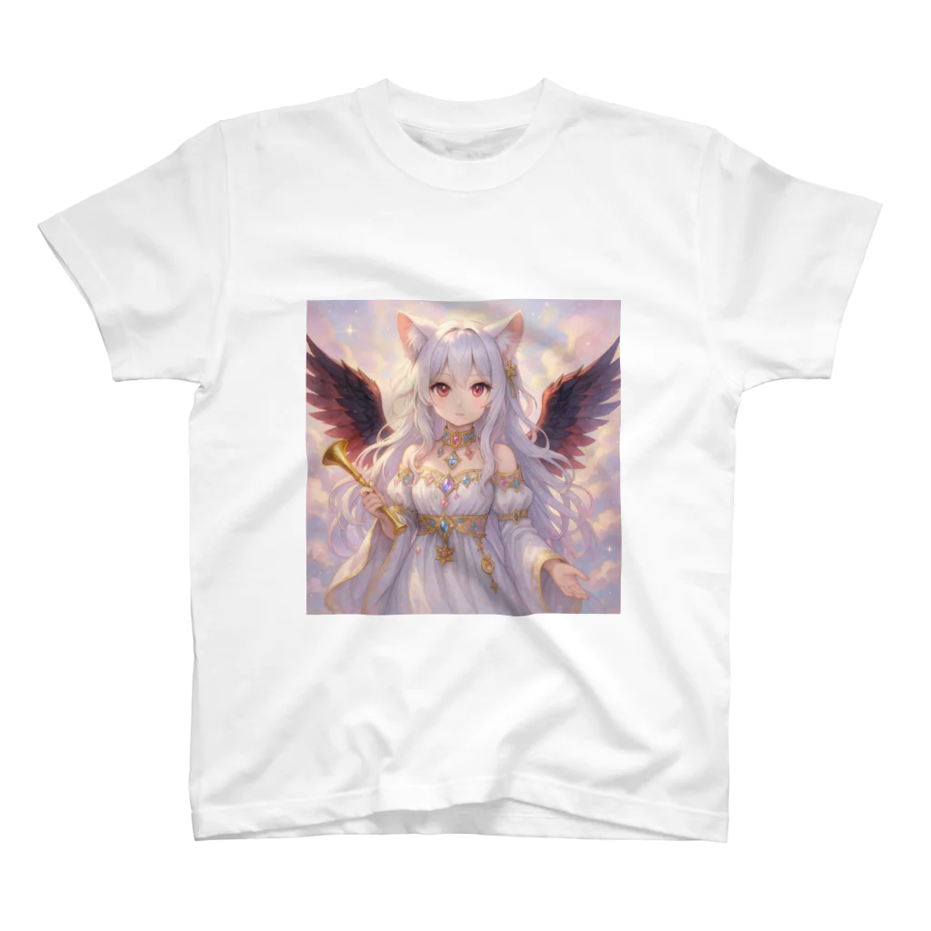 ふんわり屋のめんとにゃー。 Regular Fit T-Shirt
