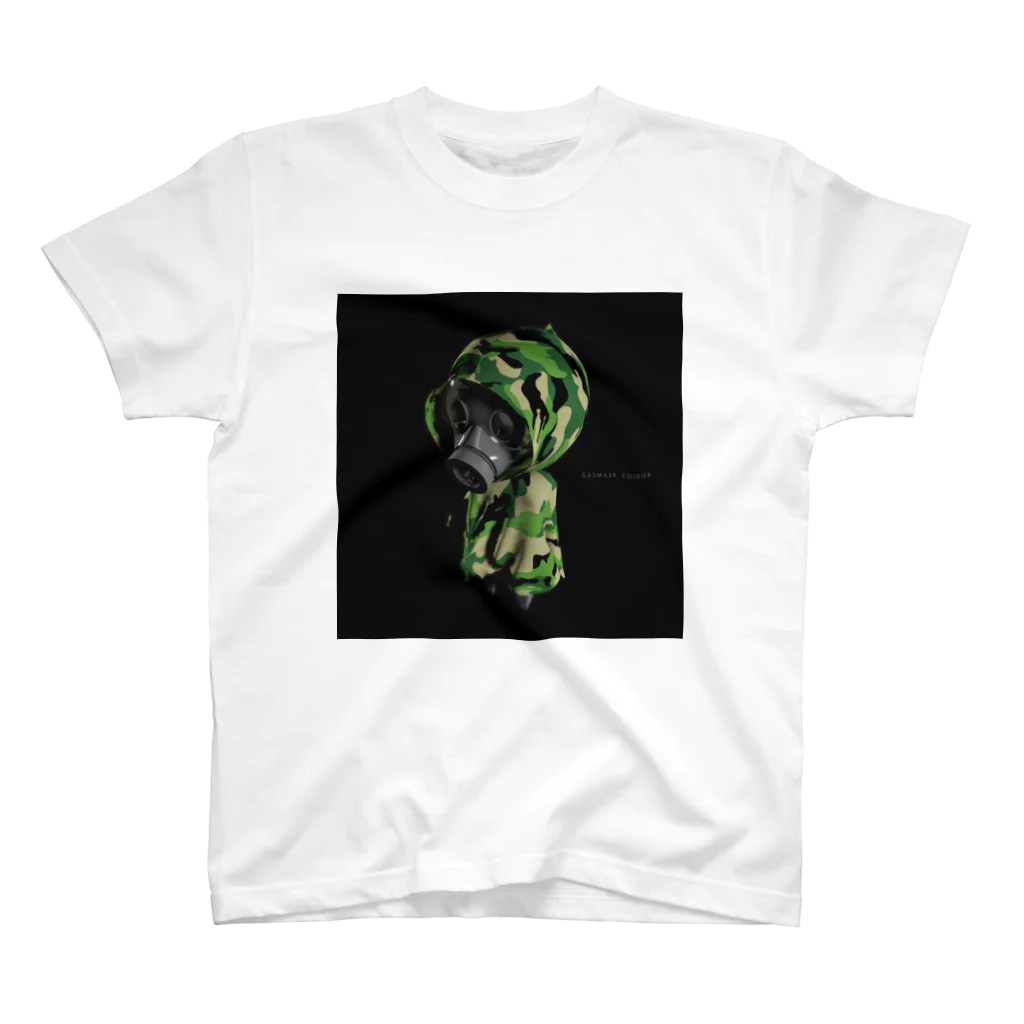 S0NEのGasMask soldier スタンダードTシャツ