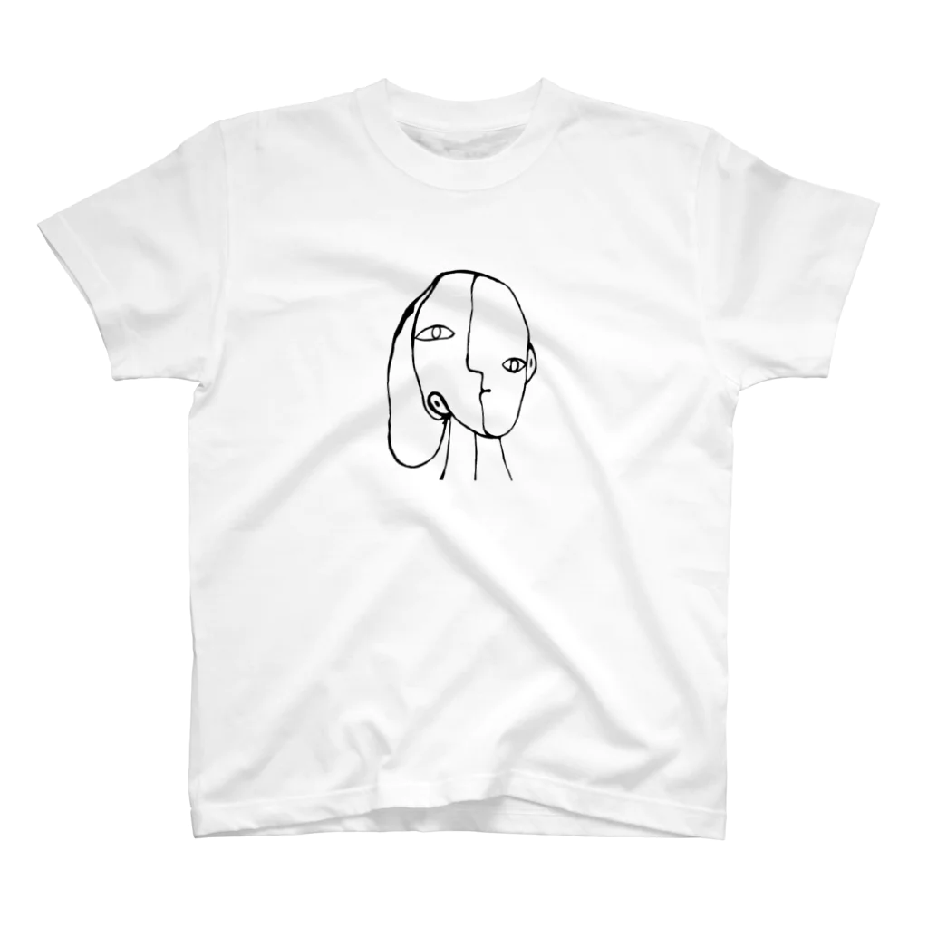 hide_and_seekのピカソ Regular Fit T-Shirt