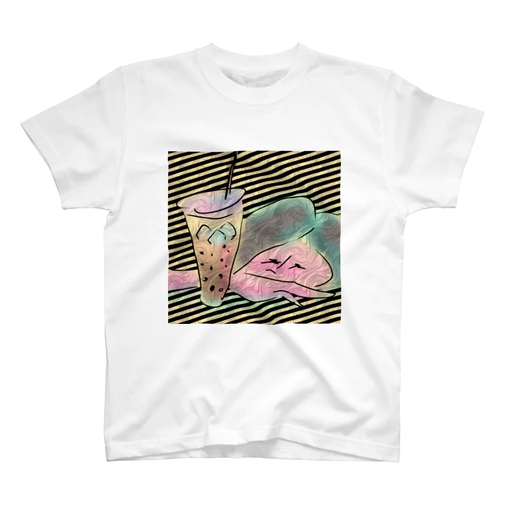 がんばらないちゃんのタピオカに恋girl Regular Fit T-Shirt