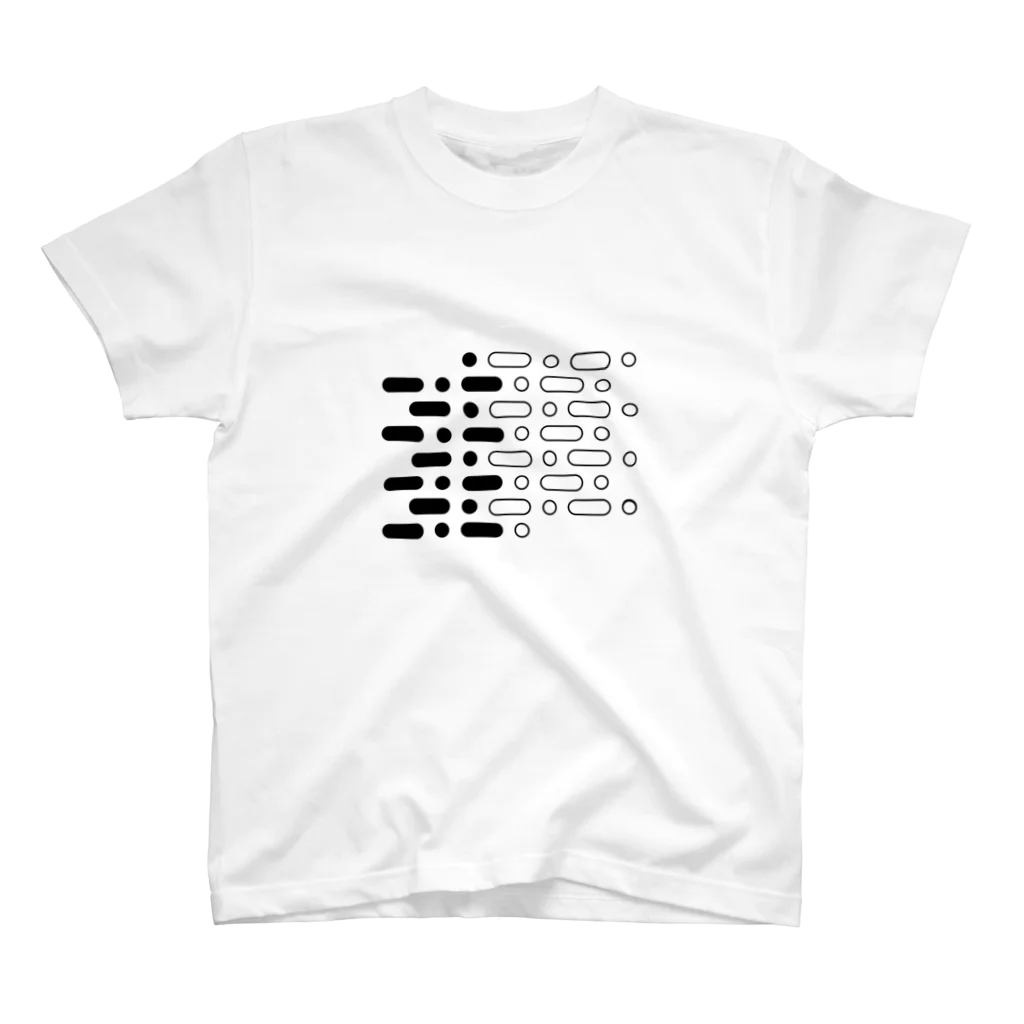 温泉のツートーンのツートン スタンダードTシャツ