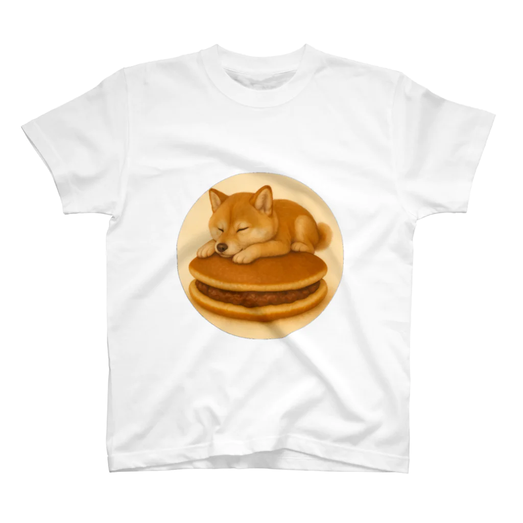 Mofumofu design のしばどらTシャツ Regular Fit T-Shirt