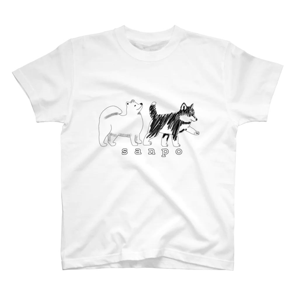 腕頭骨の犬の散歩 Regular Fit T-Shirt