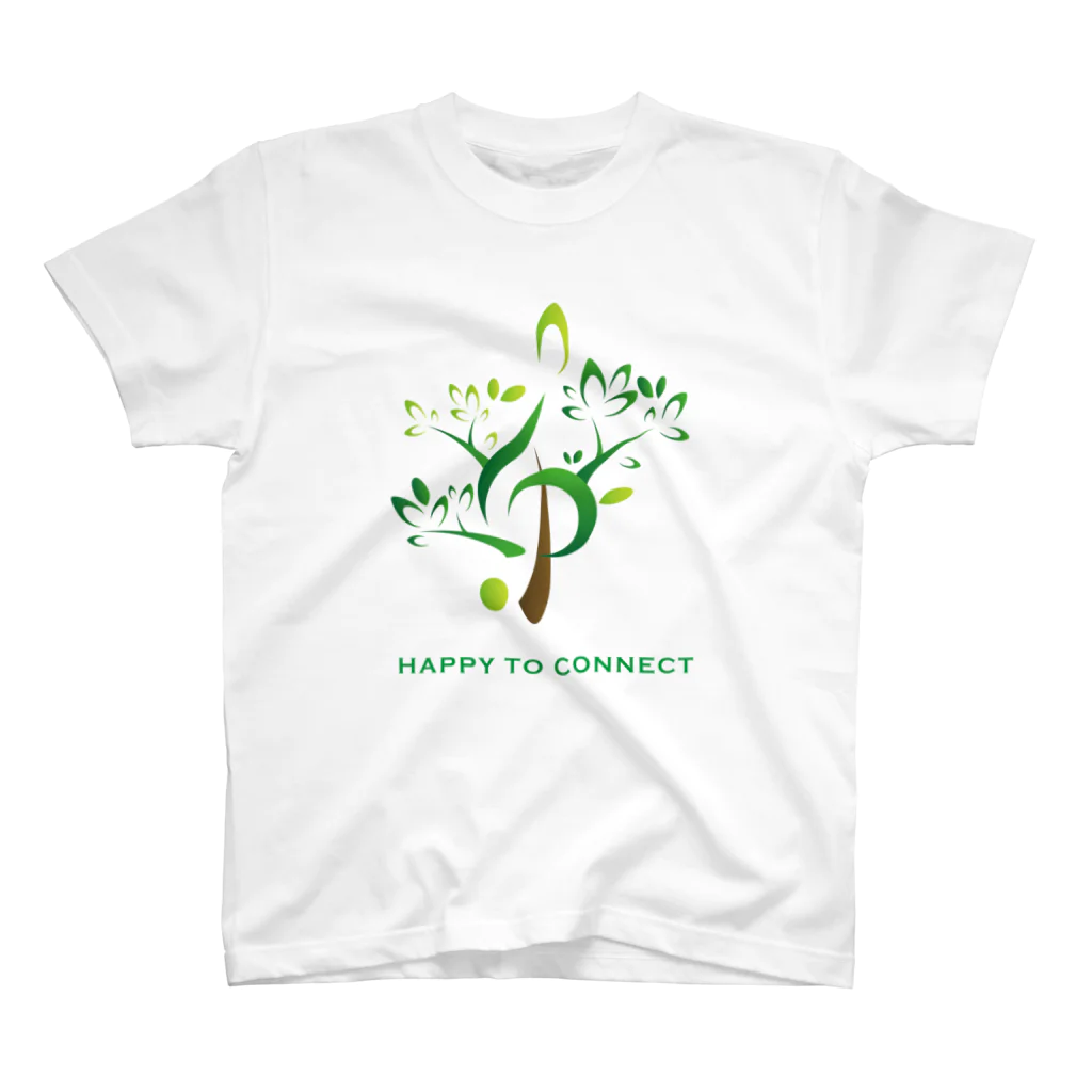 Infledge DesignのHAPPY TO CONNECT Regular Fit T-Shirt