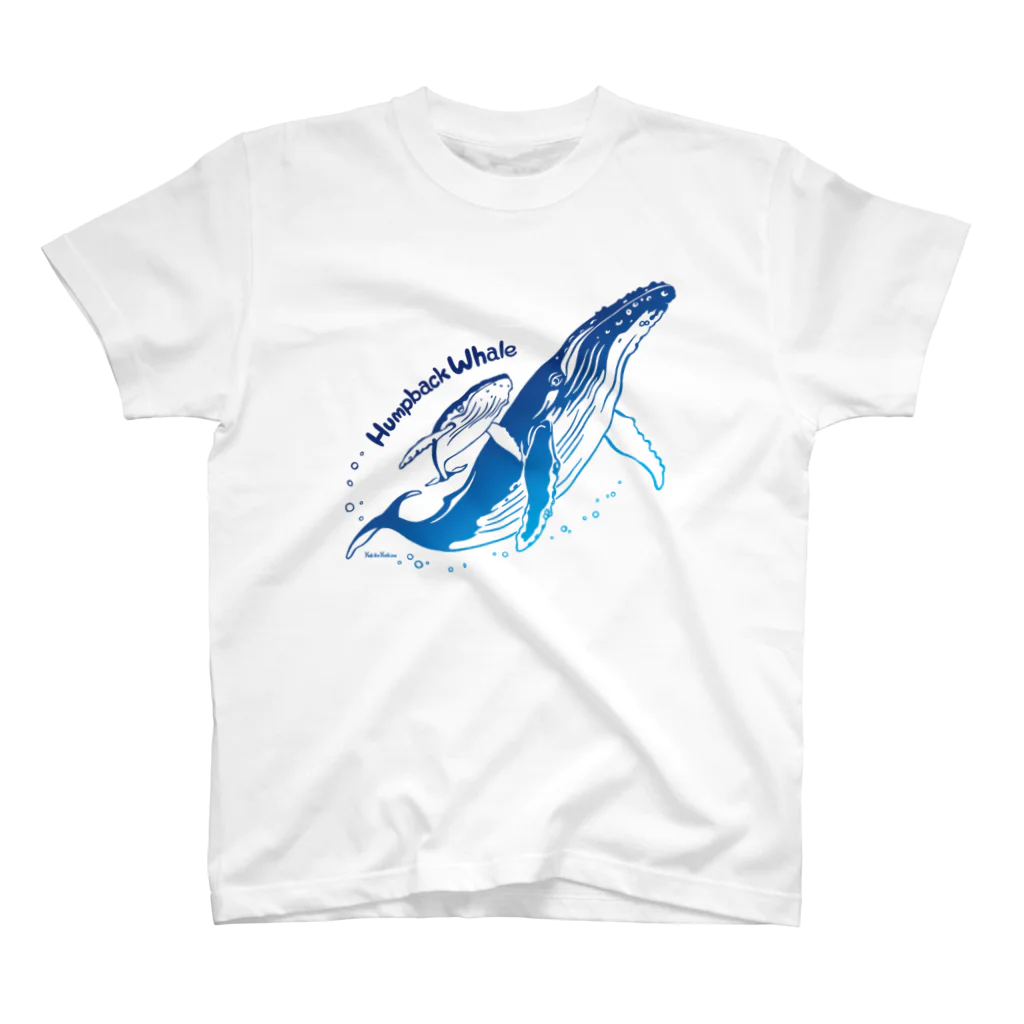 MUSEUM LAB SHOP MITのHumpback Whale＊ザトウクジラTシャツ・カラー Regular Fit T-Shirt