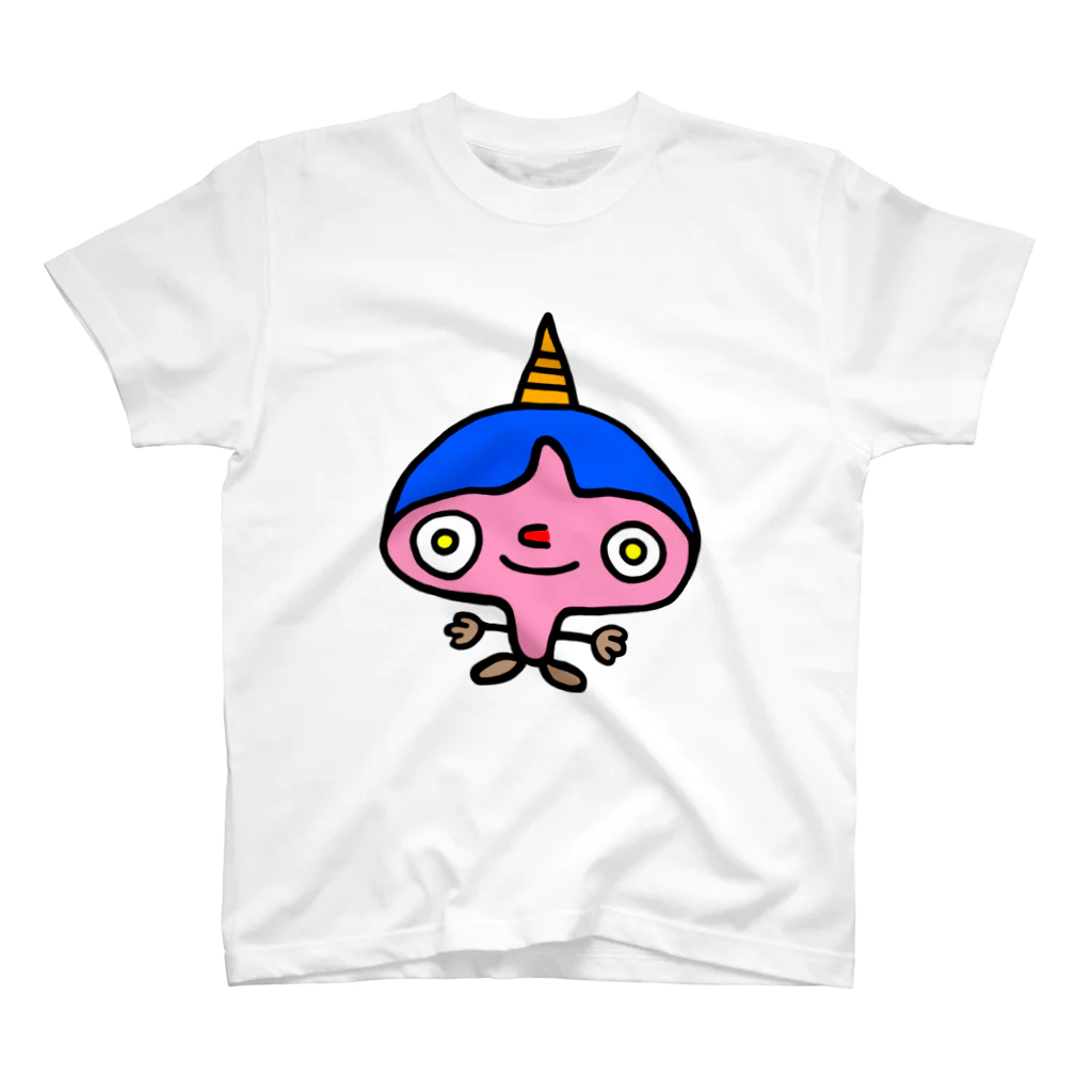 味噌汁の雨のおにちゃん スタンダードTシャツ