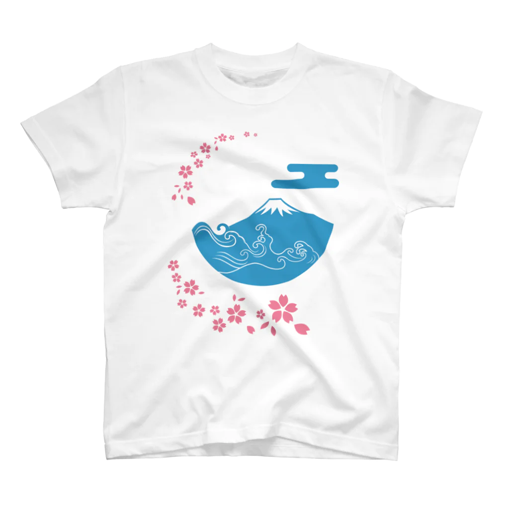 ジャパニーズスタンダードの富士山・桜 スタンダードTシャツ