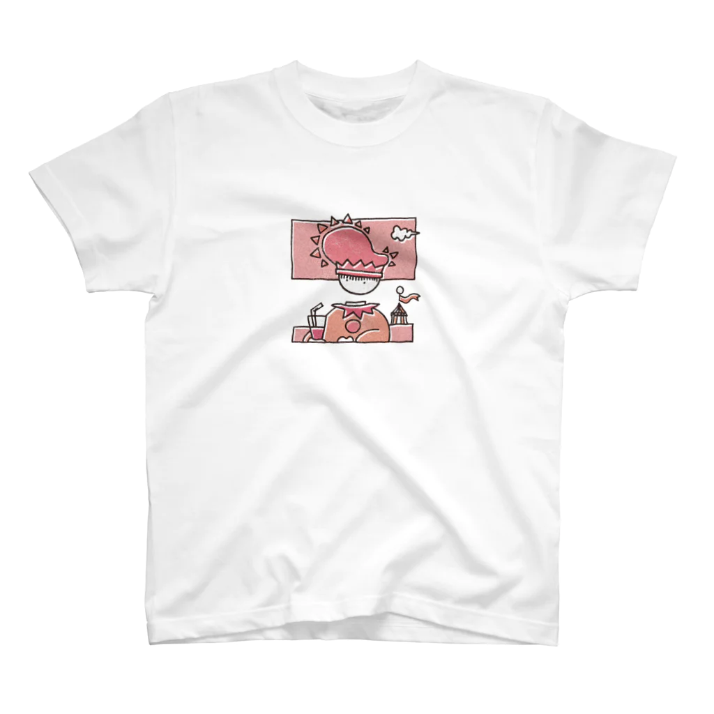 takaakikajiのサーカス小屋の三時 スタンダードTシャツ