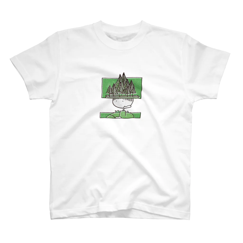 takaakikajiのgreen boy スタンダードTシャツ