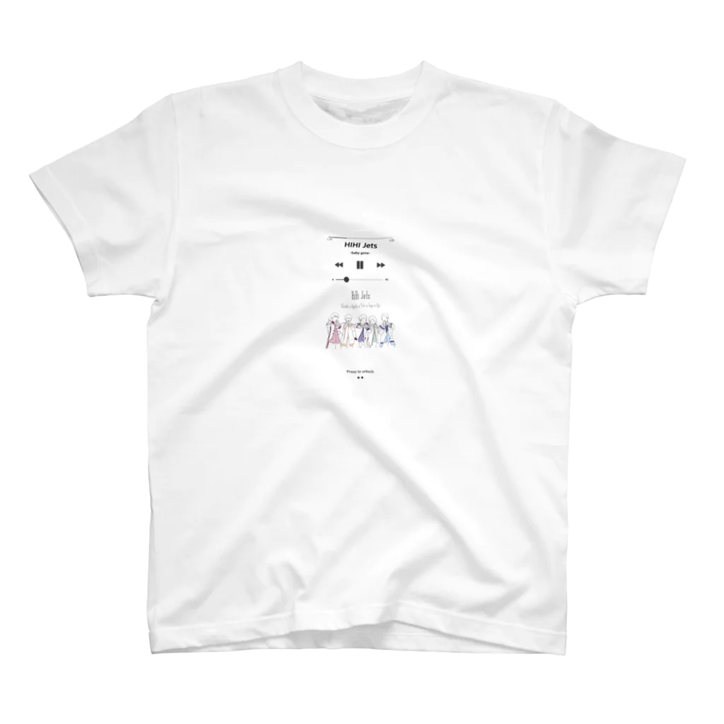 hihi_0930のローラースケート5人組 スタンダードTシャツ