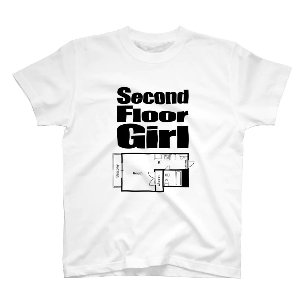 ヲノアスカの2階の少女 Regular Fit T-Shirt