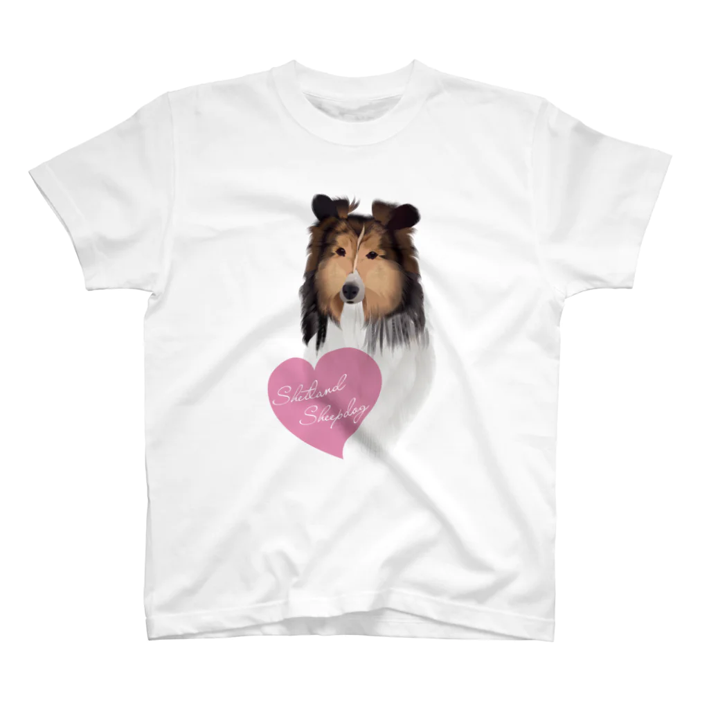 Drecome_DesignのShetland Sheepdog(シェルティ) Regular Fit T-Shirt