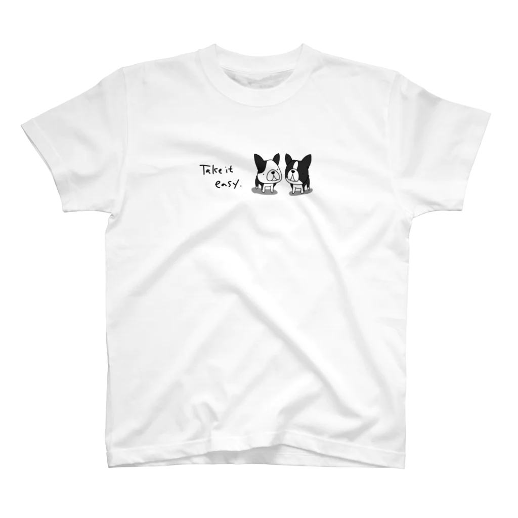 ６９WORKSのボストンテリア Regular Fit T-Shirt