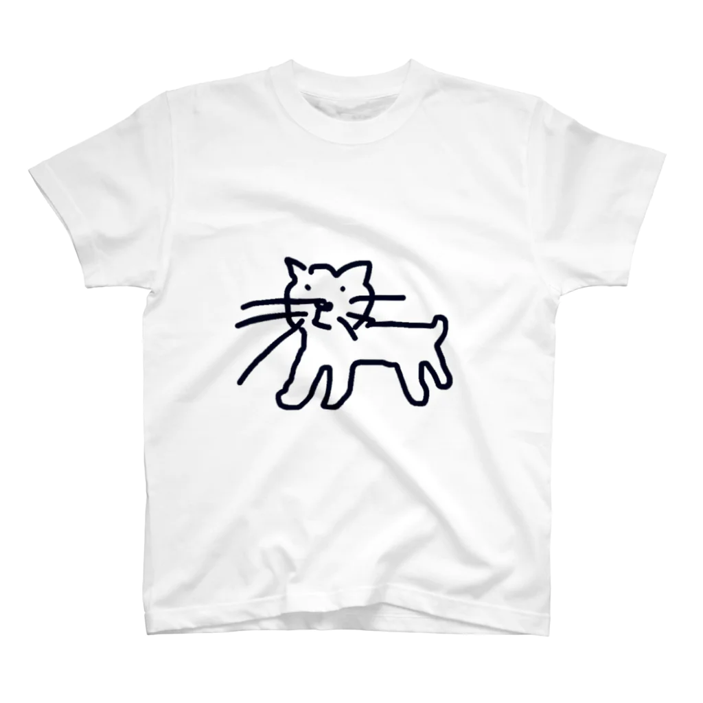 いぬいぬのねこくん スタンダードTシャツ