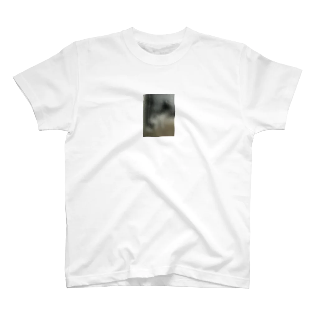 大きい犬の磨り犬 Regular Fit T-Shirt