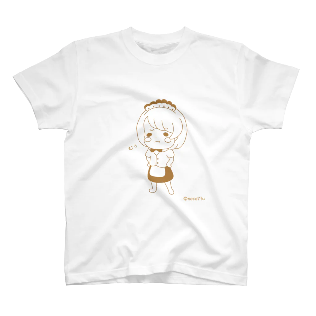 neco7tu(ねこなつ)のなつちゃん Regular Fit T-Shirt