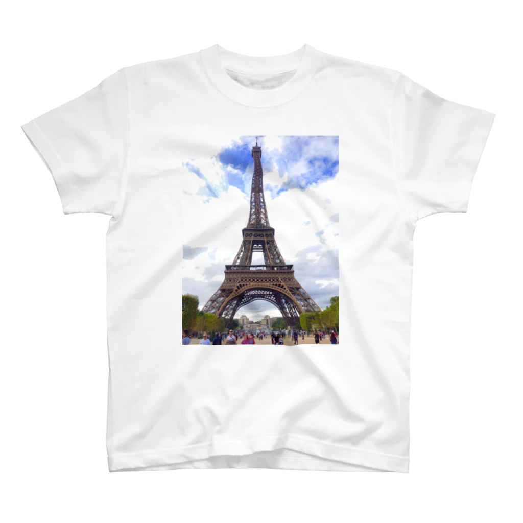 tomatomaktnのEiffel Regular Fit T-Shirt