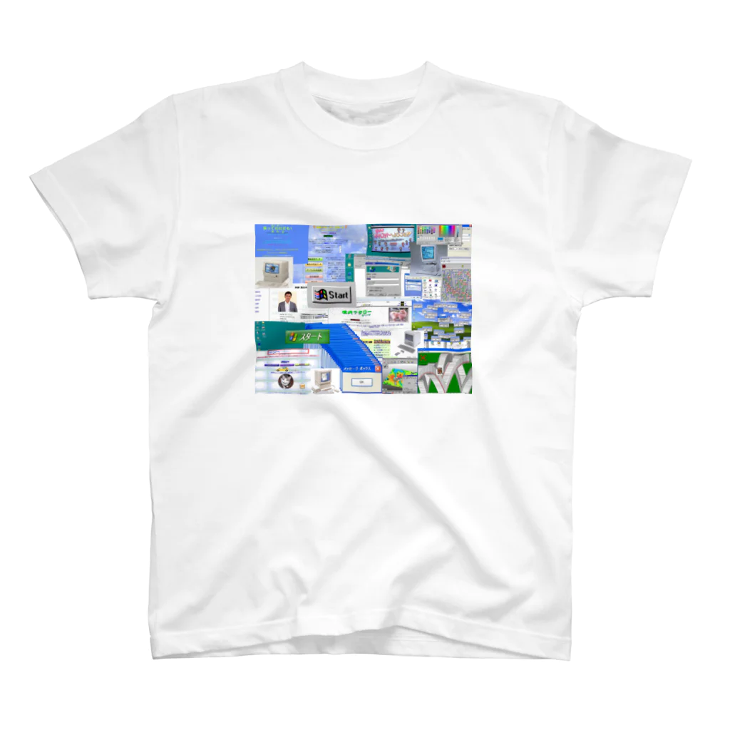 poisonous_nounaiのwindows_95 Regular Fit T-Shirt