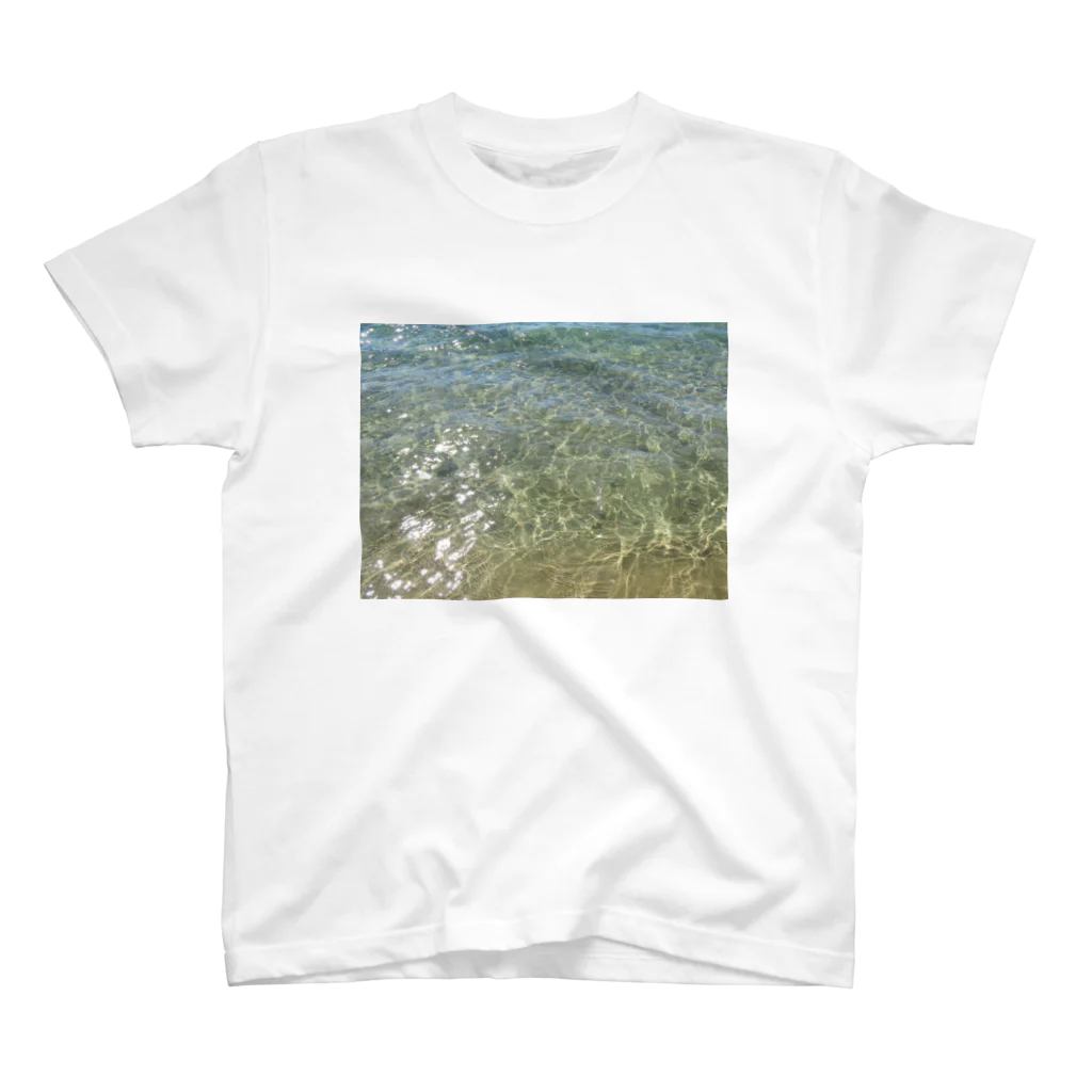 mayblueのclear sea スタンダードTシャツ