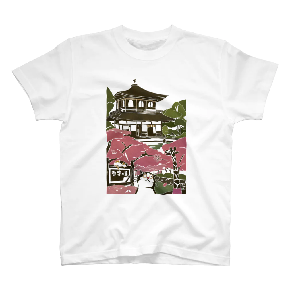 Who Mails?の京都　銀閣寺 スタンダードTシャツ