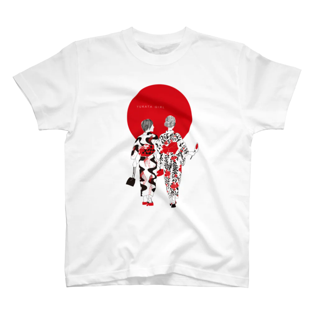 Drecome_DesignのYUKATA GIRL スタンダードTシャツ