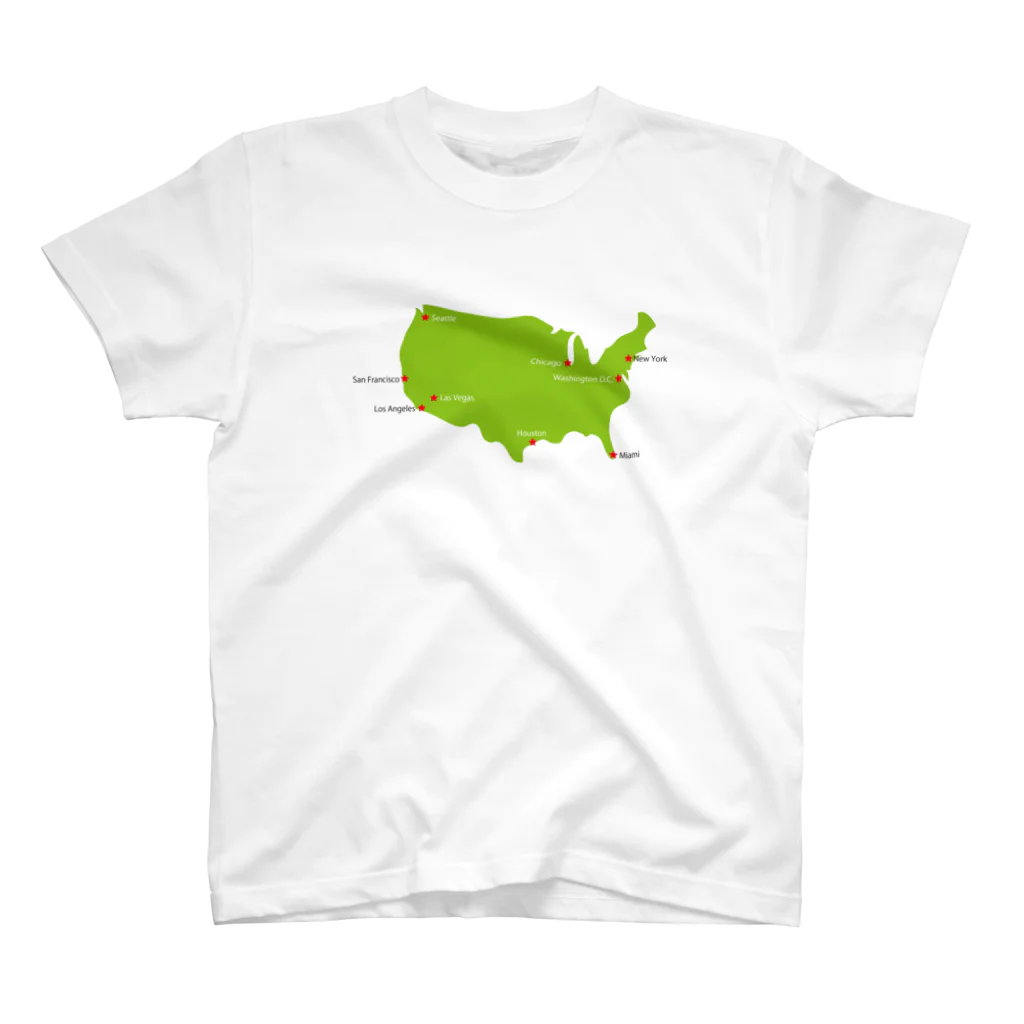 ۞ゆーえす۞の頑張って調べた（USA） Regular Fit T-Shirt