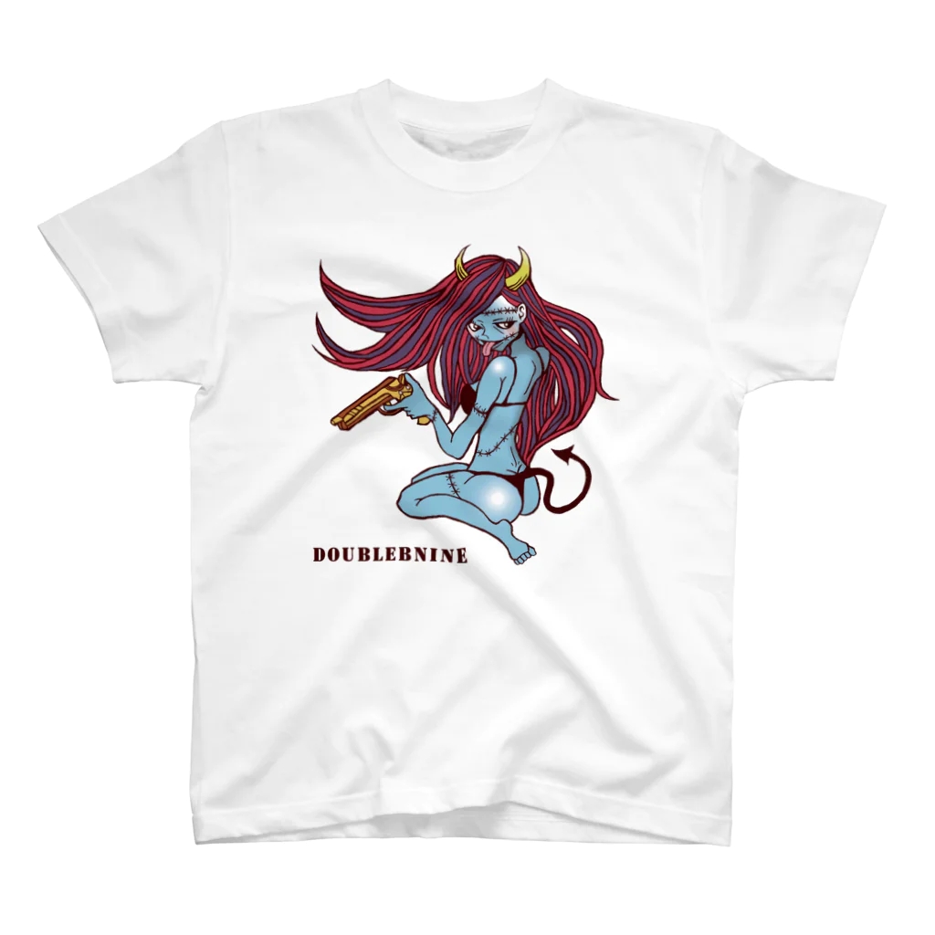 DOUBLE B NINE/BaBy9のSWEETDEVIL Regular Fit T-Shirt