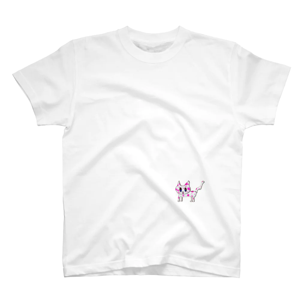 さいきけいこのみずたまのねこ Regular Fit T-Shirt