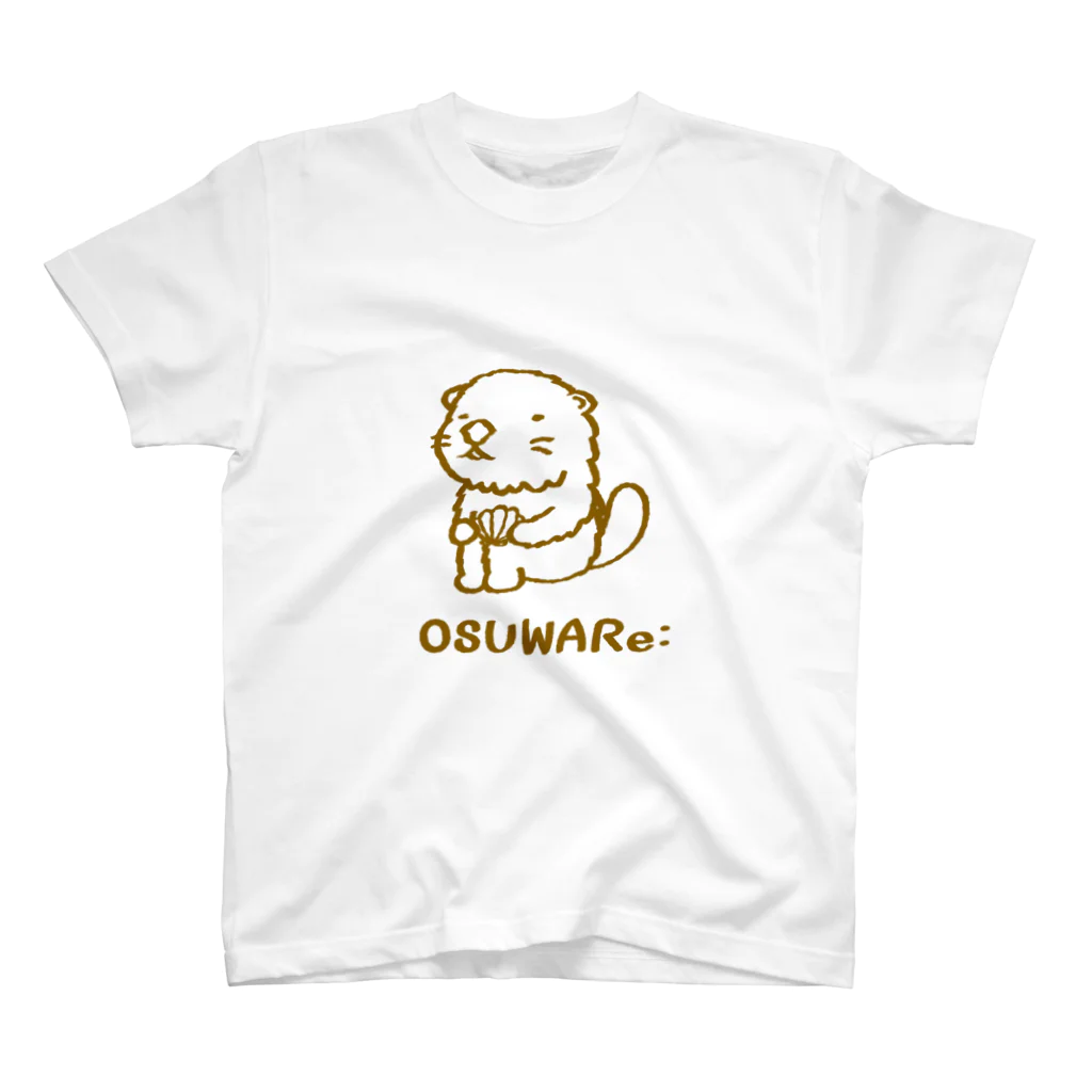 OSUWARe:のラッコさん スタンダードTシャツ